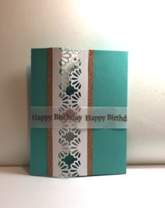 gate fold birthday card